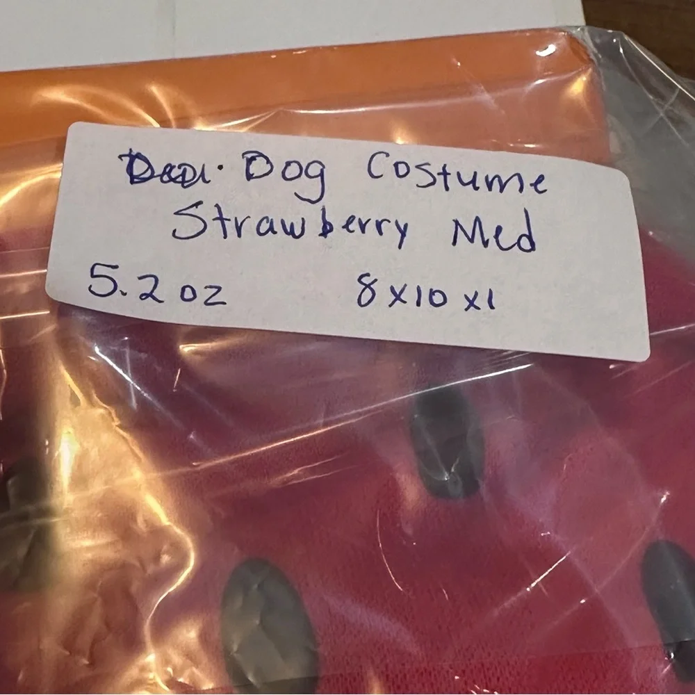 Target‎ Hyde & EEK! Boutique Dog Strawberry Costume – Size M or XL – NWT